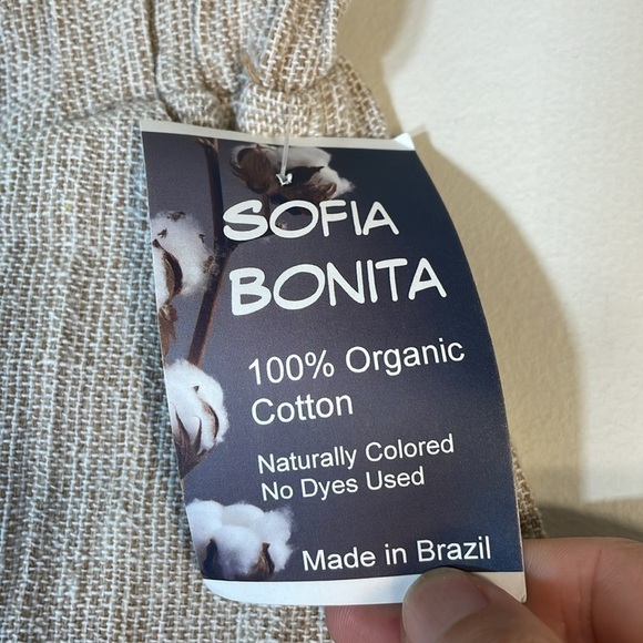 NWT. Sofia Bonita Small Brazil Made Organic Cotton Hypoallergenic Shorts. - Picture 3 of 8